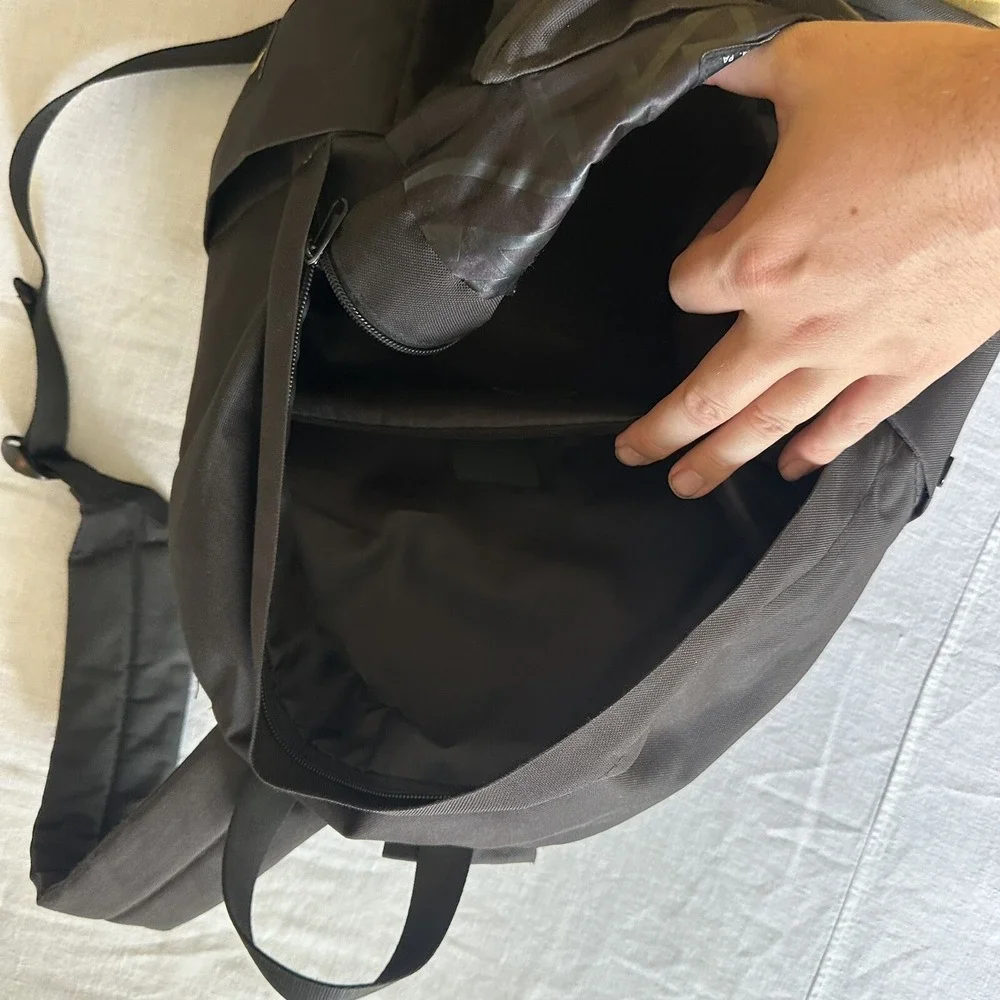 MITCHELL & NESS LA Lakers Backpack Has Some Small Holes Cosmetic 17‎ X 13